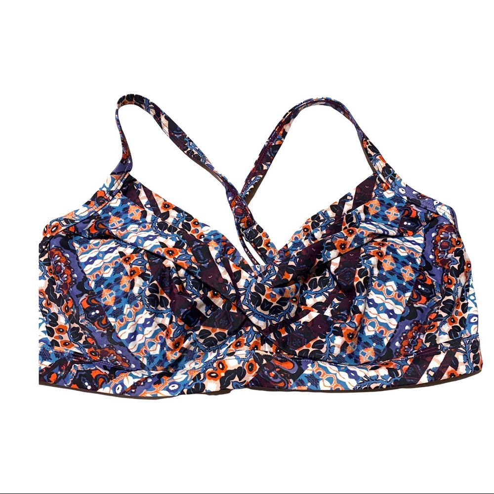 Athleta 34D/DD Women’s Marrakesh Bikini Top Swimwear